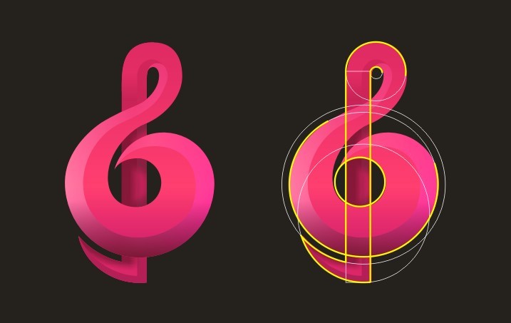 CDR制作立体标志 脚本之家 CDR实例教程