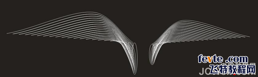 CDR调和工具制作变幻线 脚本之家 CDR实例教程
