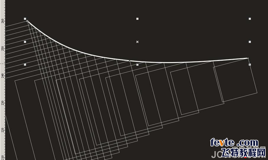 CDR调和工具制作变幻线 脚本之家 CDR实例教程