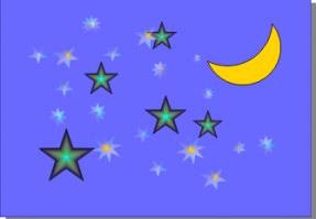 CDR绘制星光点点 脚本之家 CDR实例教程