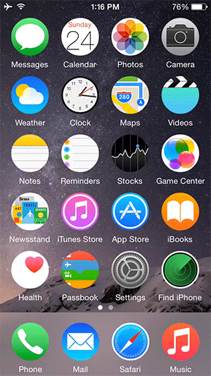 iOS8越狱插件RippleBoard：让iOS桌面App自带光圈 脚本之家