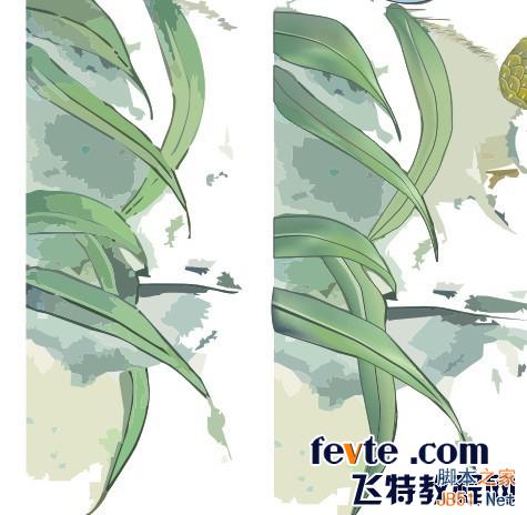 CDR临摹国画教程 脚本之家 CDR实例教程