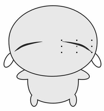 CDR打造可爱卡通公仔 脚本之家 CDR实例教程