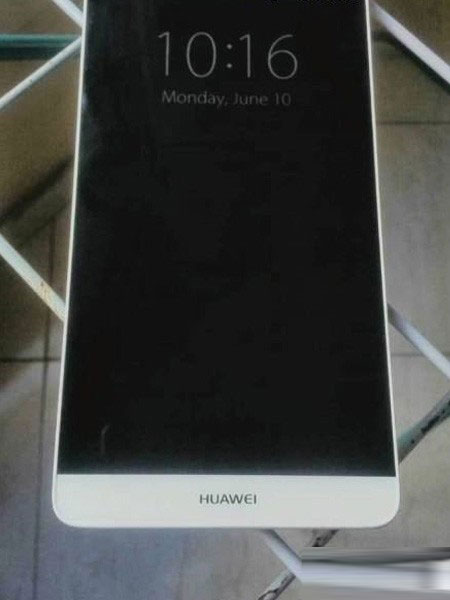 比魅族MX4边框还窄 华为Mate 7真机图片曝光