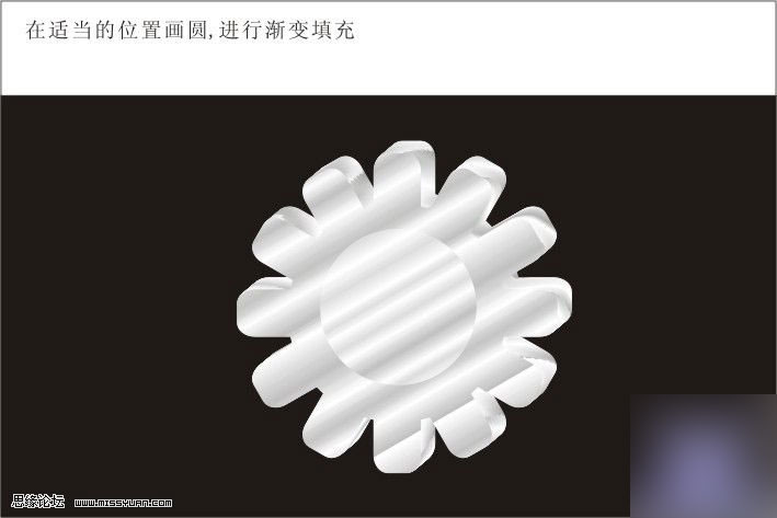 CDR打造质感立体齿轮 脚本之家 CorelDraw实例教程