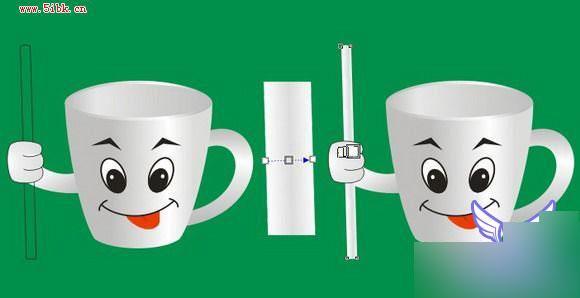 Coreldraw9绘制可爱卡通杯子教程 脚本之家 CorelDraw实例教程