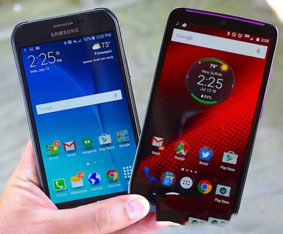 三星galaxy s6active和摩托罗拉dorid turbo对比评测