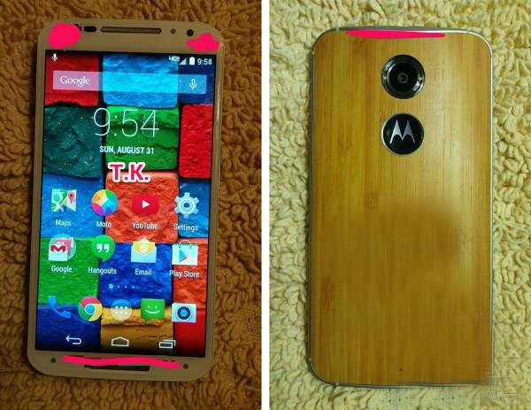 Moto X+1竹制版清晰照泄露 Logo实为电源键