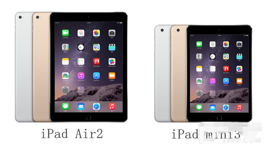 iPad Air2与iPad mini3区别在哪?iPad Air2与iPad mini3对比