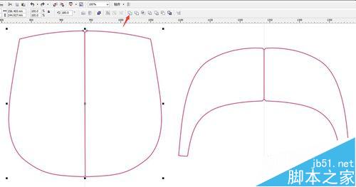 用CorelDRAW作裁片大小印花-菲林套用裁片作校对