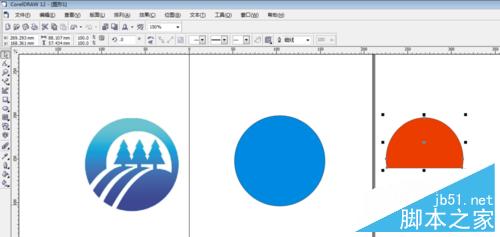 怎么用CorelDRAW曲线图形标志