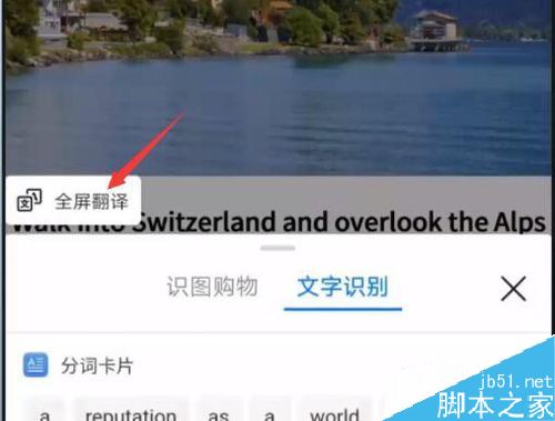 华为P30怎么快速识别文字内容？