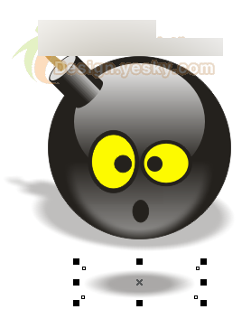 CorelDRAW绘制矢量效果“水晶炸弹人” 脚本之家 CorelDraw入门教程 