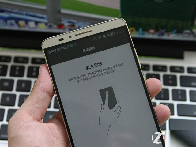 华为Mate 7支付宝指纹支付