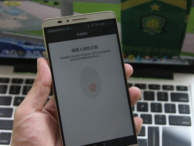 华为Mate 7支付宝指纹支付