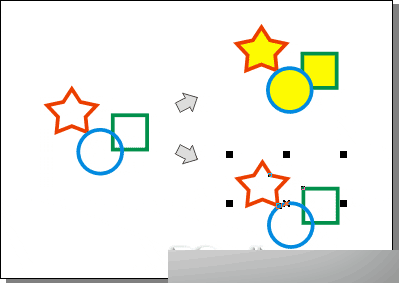 CorelDRAW 12循序渐进-对象的群组与造型 脚本之家 CorelDraw入门教程