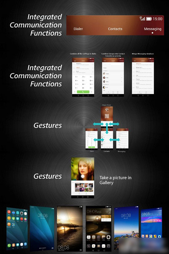华为Mate7发布会直播:全新的EMUI 3.0系统