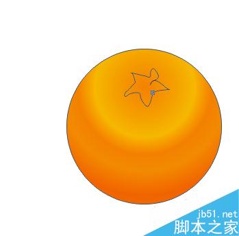 怎样在CorelDRAW中画橘子