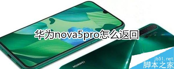 华为nova5 pro怎么返回？华为nova5 pro返回教程