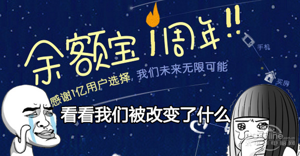 余额宝一周年吐槽：看我们被改变了什么