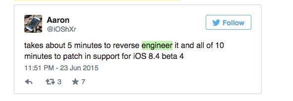 iOS 8.4完美越狱根本不是事儿!