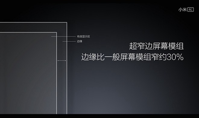支持边缘唤醒 小米4C屏幕体验评测