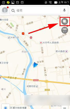 高德地图怎么看街景？高德地图高清街景查看方法1