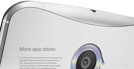 比iPhone6 Plus更大 5.9吋Nexus 6售价4000元