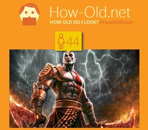 用微软How-Old识别游戏角色:太欢乐