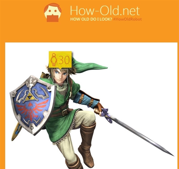 用微软How-Old识别游戏角色:太欢乐