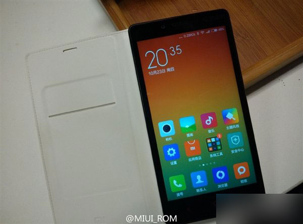看 红米Note也有MIUI 6了