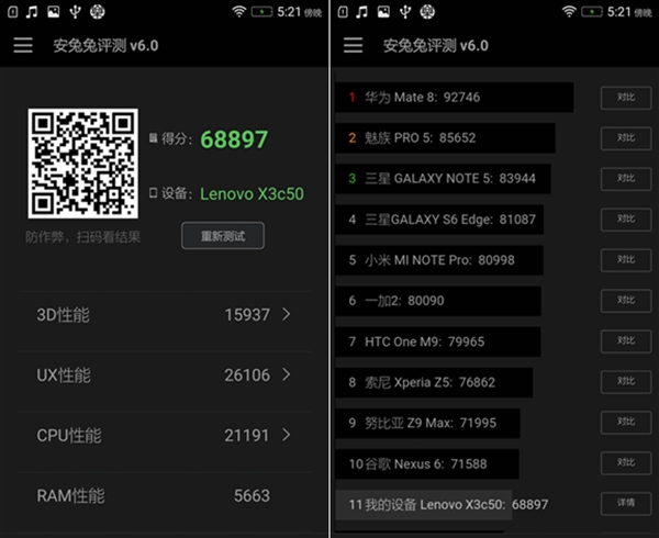 联想乐檬X3怎么样 联想乐檬X3详细评测