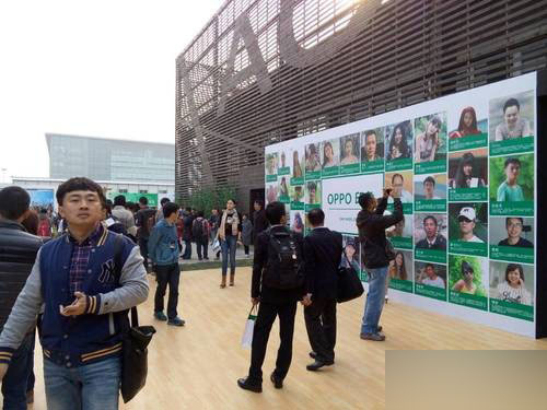 OPPO N3发布会现场：已逐步进场 还等什么呢