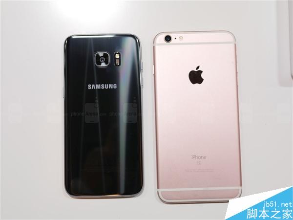 迄今最美手机！三星S7 Edge真机对比苹果6s Plus