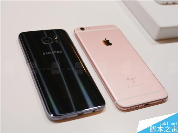 迄今最美手机！三星S7 Edge真机对比苹果6s Plus