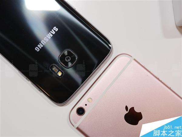 迄今最美手机！三星S7 Edge真机对比苹果6s Plus