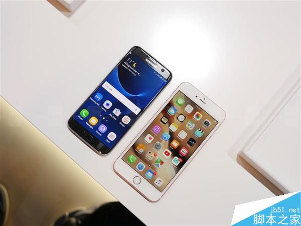 迄今最美手机！三星S7 Edge真机对比苹果6s Plus