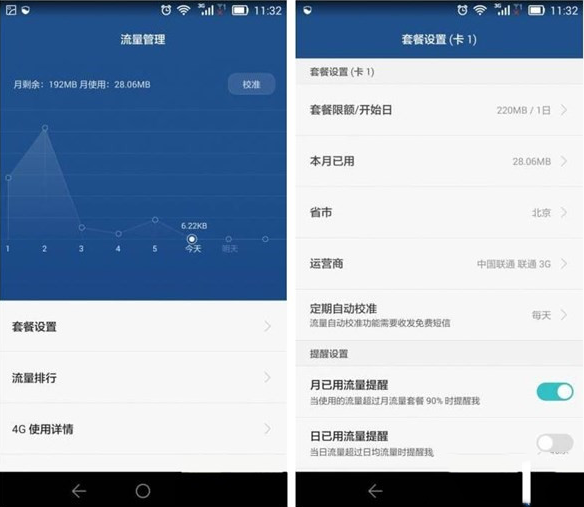 华为荣耀6流量监控怎么开？荣耀6流量监控开启方法