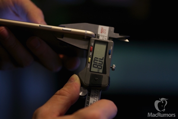 iPhone 6S尺寸确认!真变厚了