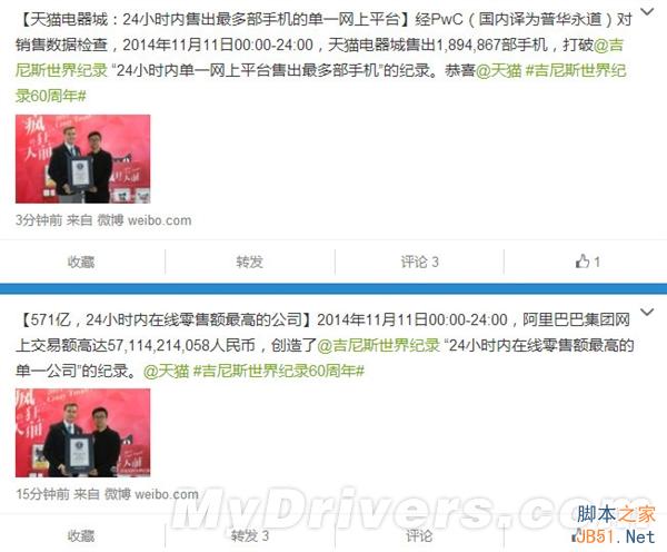 破吉尼斯记录！天猫双11竟卖出这么多手机