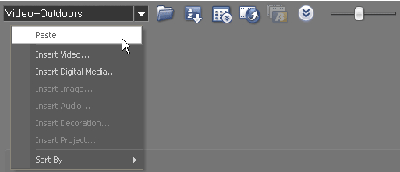会声会影创建自定义文件夹