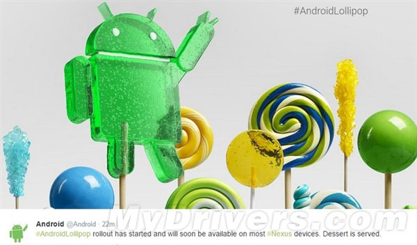 终于来了：Android 5.0正式开启