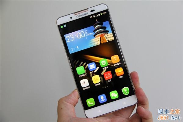 酷派双系统安全手机真机美图赏：还挺帅
