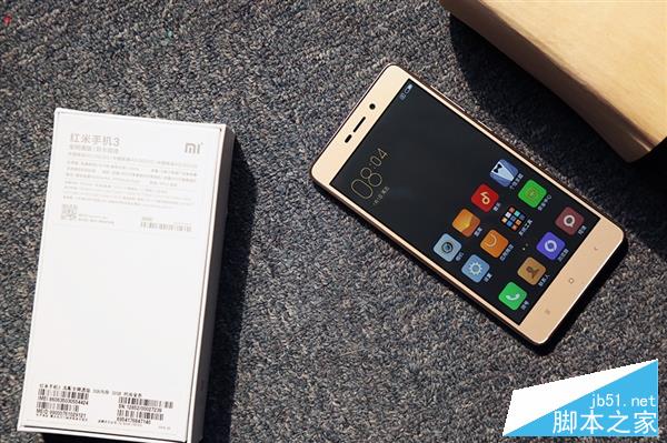 899元!红米3指纹高配版真机图赏:金属质感超赞