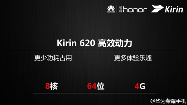 华为麒麟620正式发布:64位八核中国“芯”