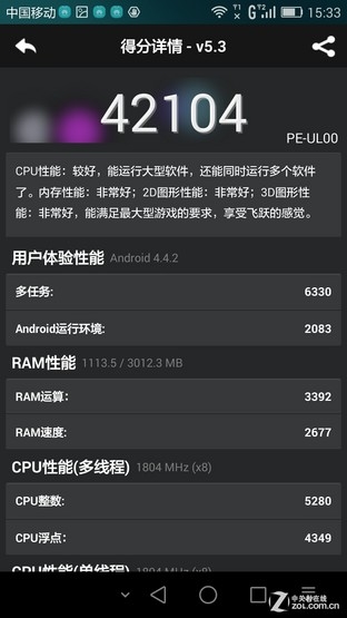 麒麟925性能如何？荣耀6 Plus跑分首测