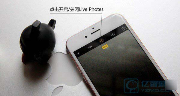 iPhone6s玫瑰金Live Photos拍照功能如何使用？