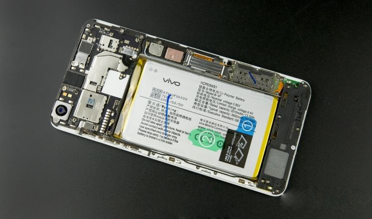 暴力音频堆料 美国队长vivo xplay5旗舰版拆机图解