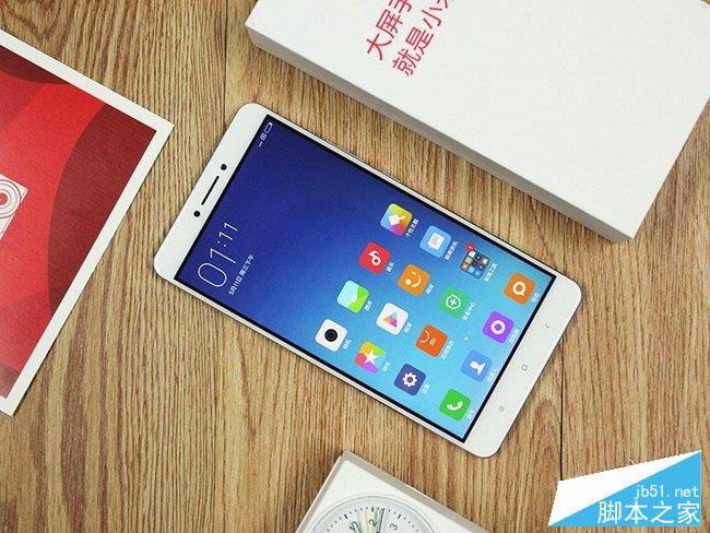 小米Max开箱,对比iPhone 6plus