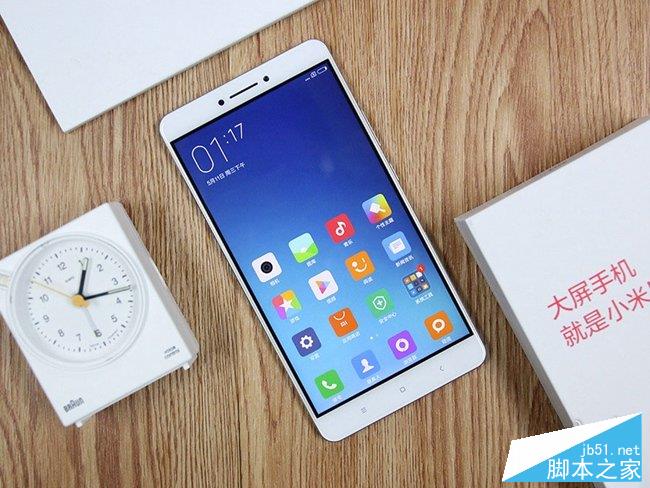 小米Max开箱,对比iPhone 6plus